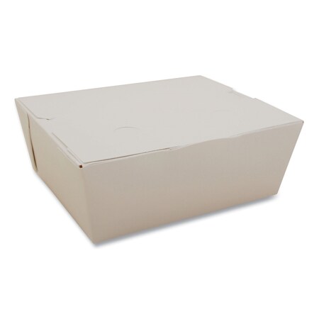 Sct ChampPak Carryout Boxes, 6 x 4.75 x 2.5, White, Paper, 300PK SCH 0748